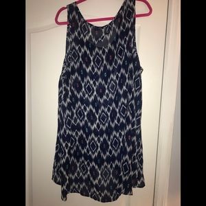 High low Plus size top